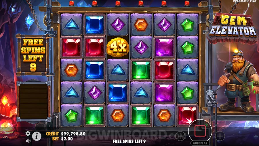 Gem Elevator slot